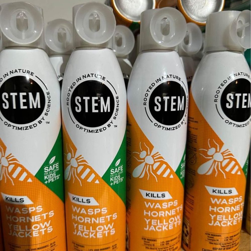 STEM for Wasps Hornets and Yellow Jackets Plant-Based Active Ingredient 10oz 3PK
